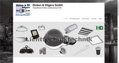 Desktop Screenshot of dicken-hilgers.de
